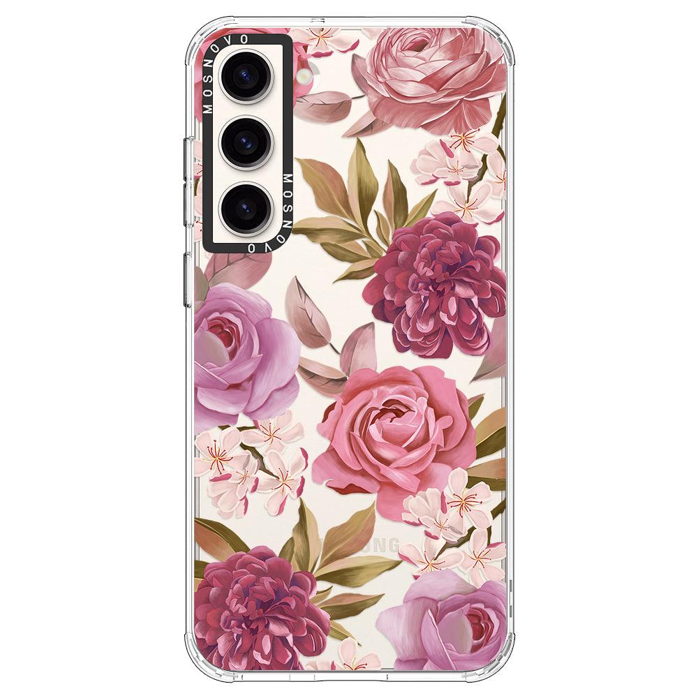 Blossom Flower Floral Phone Case - Samsung Galaxy S23 Case - MOSNOVO