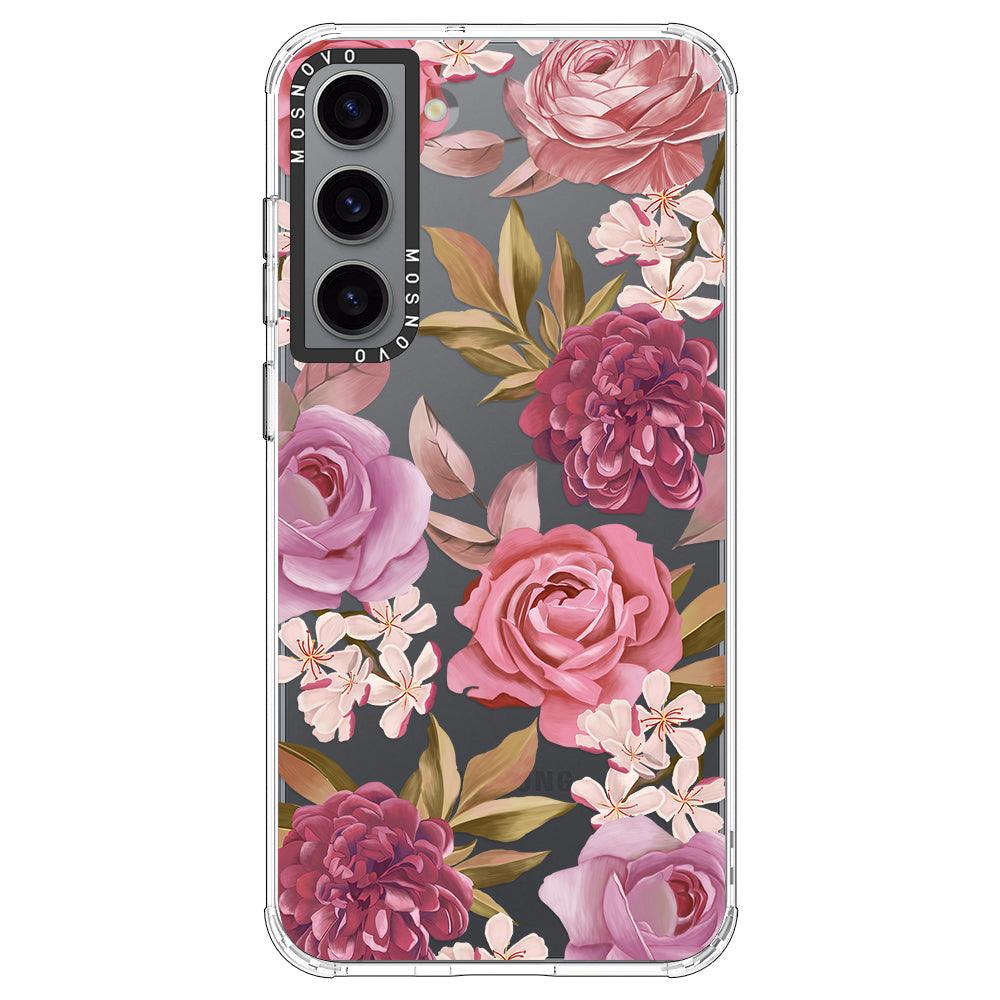 Blossom Flower Floral Phone Case - Samsung Galaxy S23 Case - MOSNOVO