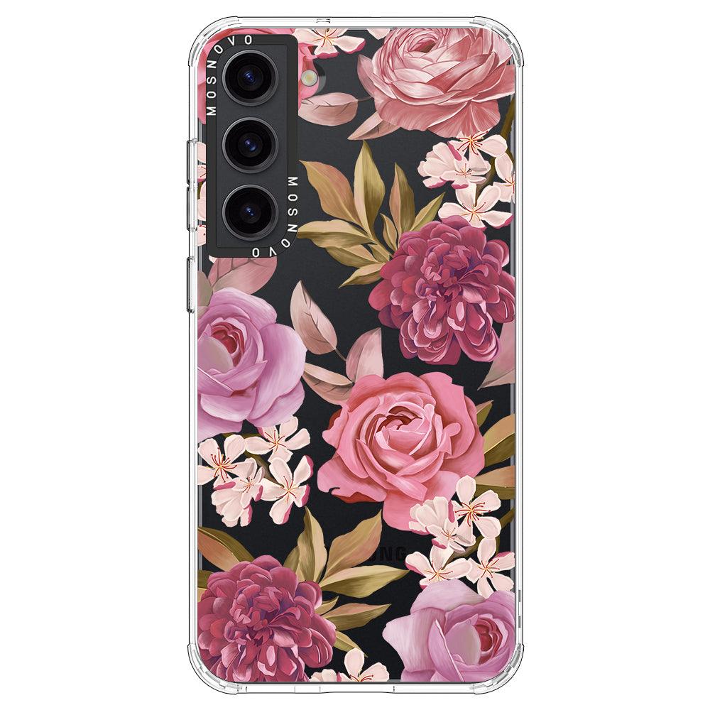 Blossom Flower Floral Phone Case - Samsung Galaxy S23 Case - MOSNOVO