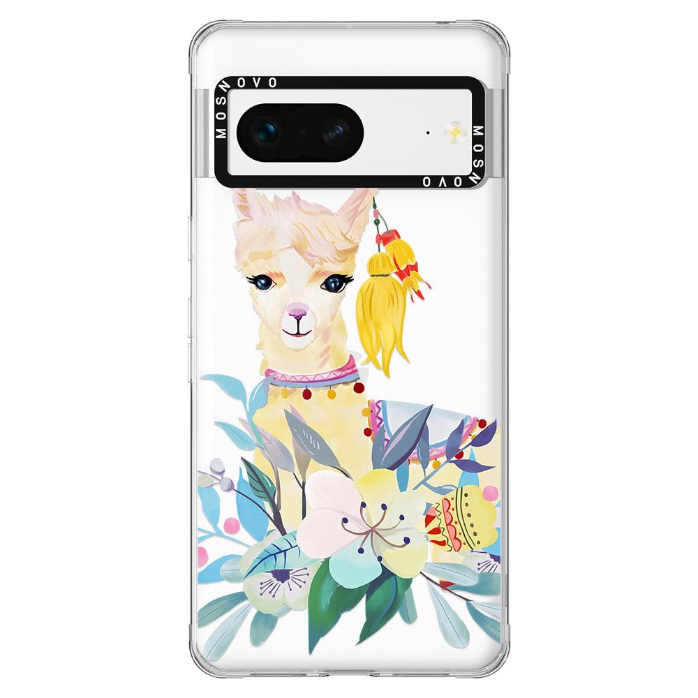 Boho Llama Phone Case - Google Pixel 7 Case - MOSNOVO