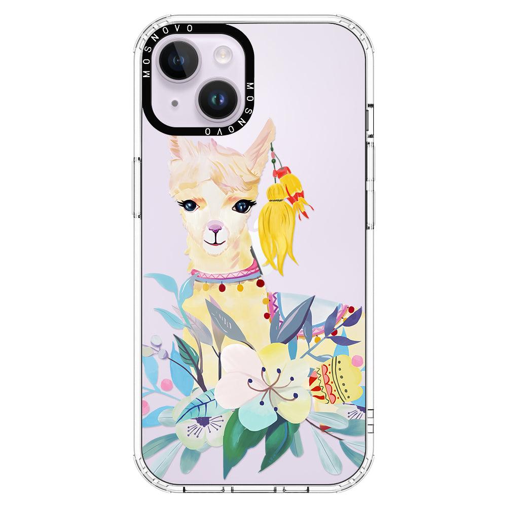 Boho Llama Phone Case - iPhone 14 Case - MOSNOVO