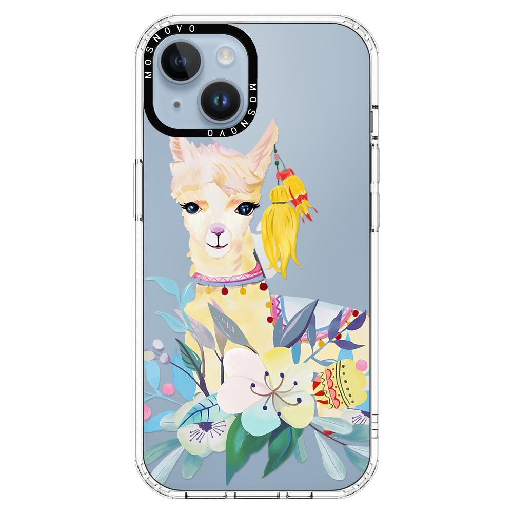 Boho Llama Phone Case - iPhone 14 Case - MOSNOVO