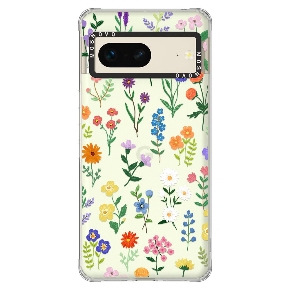 Botanical Floral Phone Case - Google Pixel 7 Case - MOSNOVO