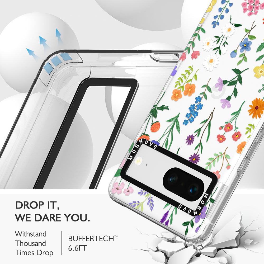 Botanical Floral Phone Case - Google Pixel 7 Case - MOSNOVO