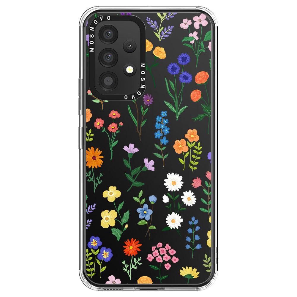 Botanical Floral Phone Case - Samsung Galaxy A53 Case - MOSNOVO