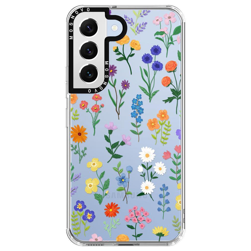 Botanical Floral Phone Case - Samsung Galaxy S22 Plus Case - MOSNOVO