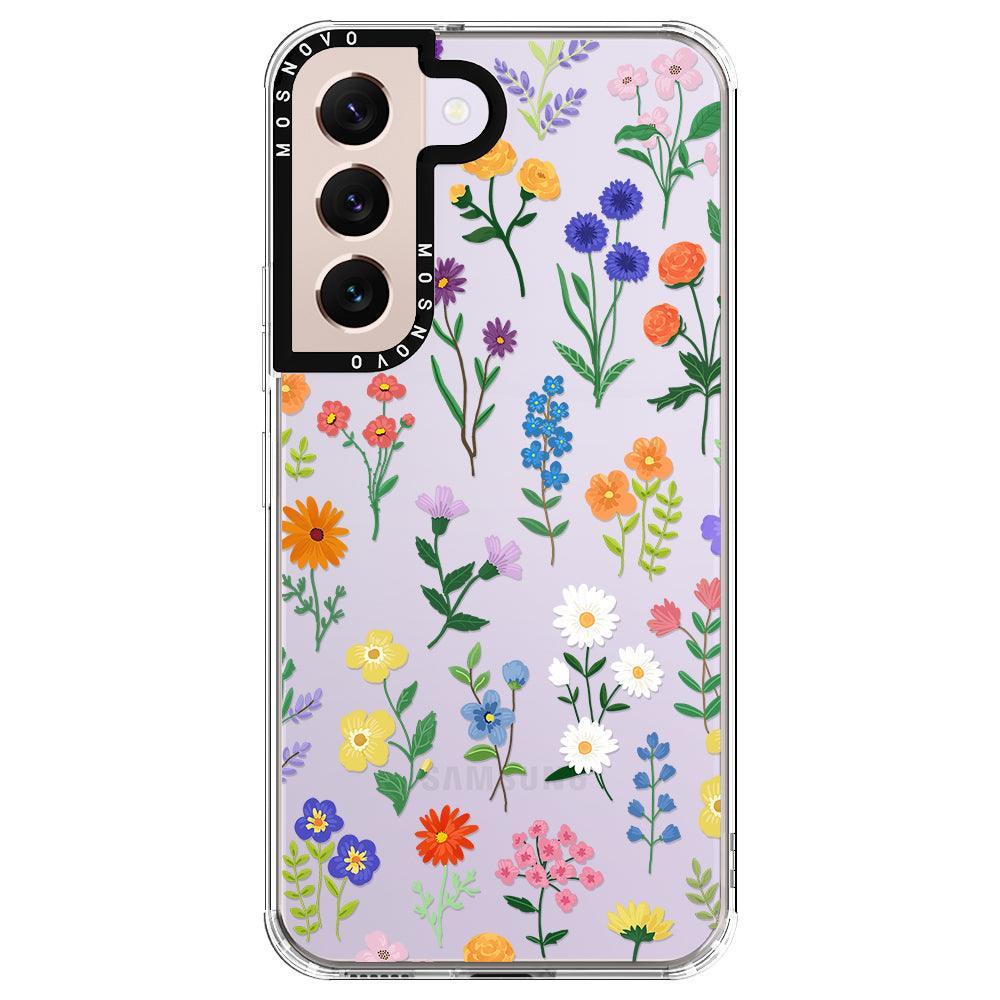 Botanical Floral Phone Case - Samsung Galaxy S22 Plus Case - MOSNOVO