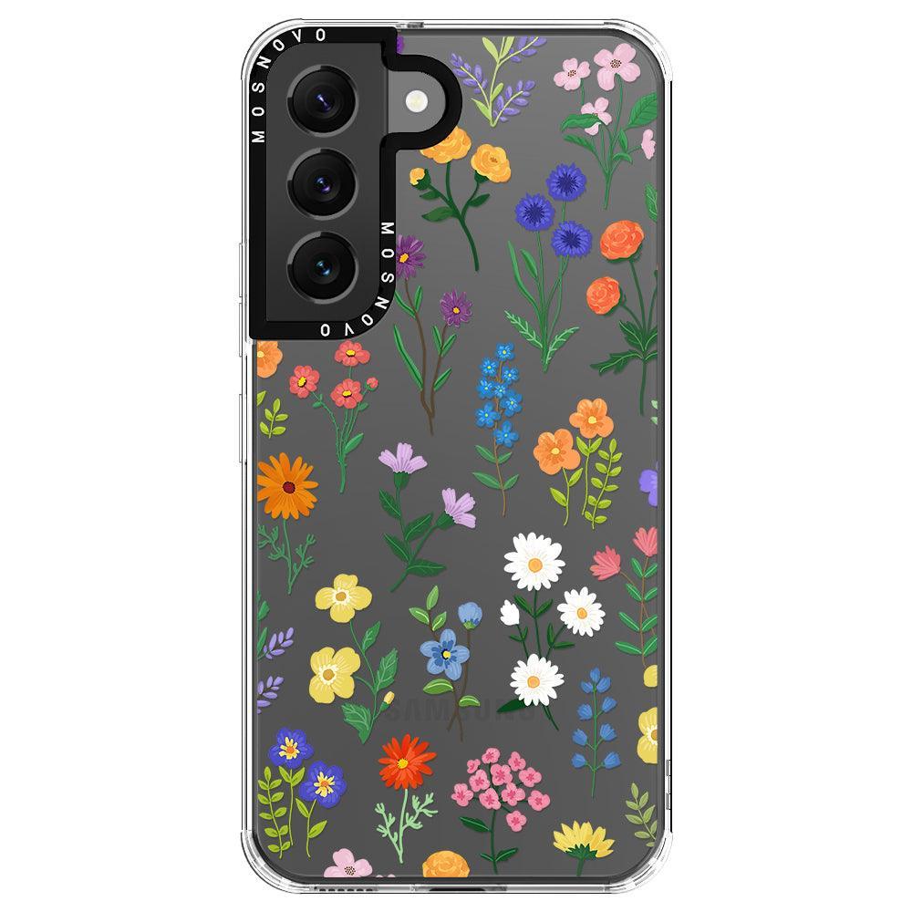 Botanical Floral Phone Case - Samsung Galaxy S22 Plus Case - MOSNOVO