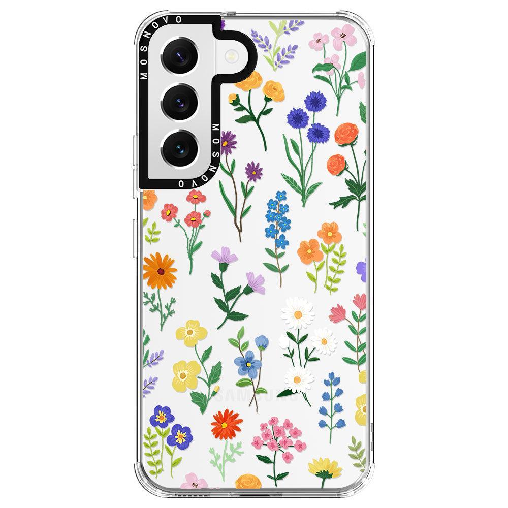 Botanical Floral Phone Case - Samsung Galaxy S22 Plus Case - MOSNOVO