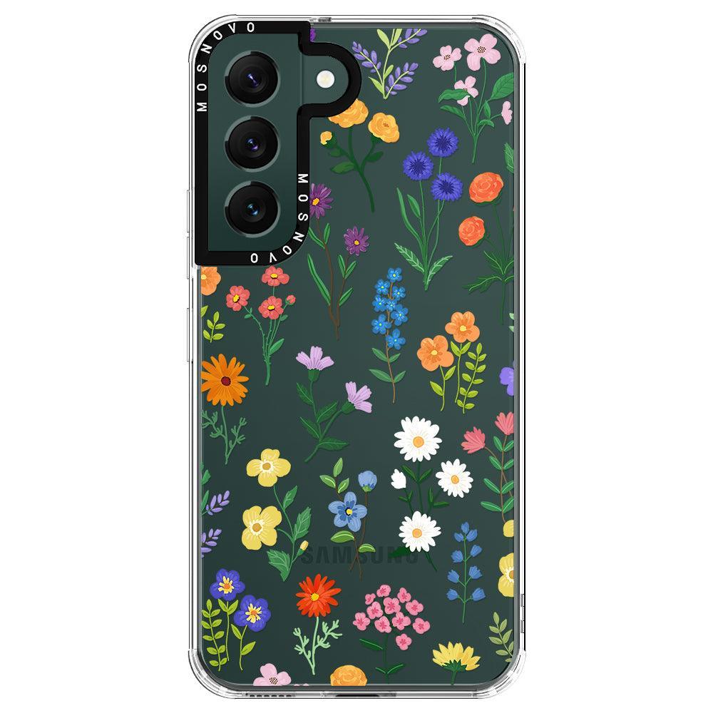 Botanical Floral Phone Case - Samsung Galaxy S22 Plus Case - MOSNOVO