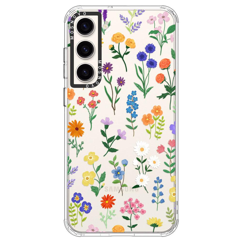 Botanical Floral Phone Case - Samsung Galaxy S23 Case - MOSNOVO