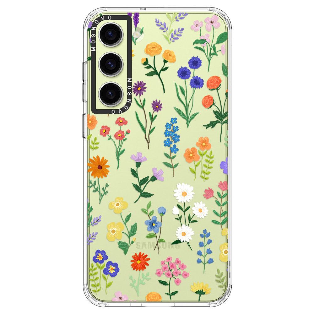 Botanical Floral Phone Case - Samsung Galaxy S23 Case - MOSNOVO