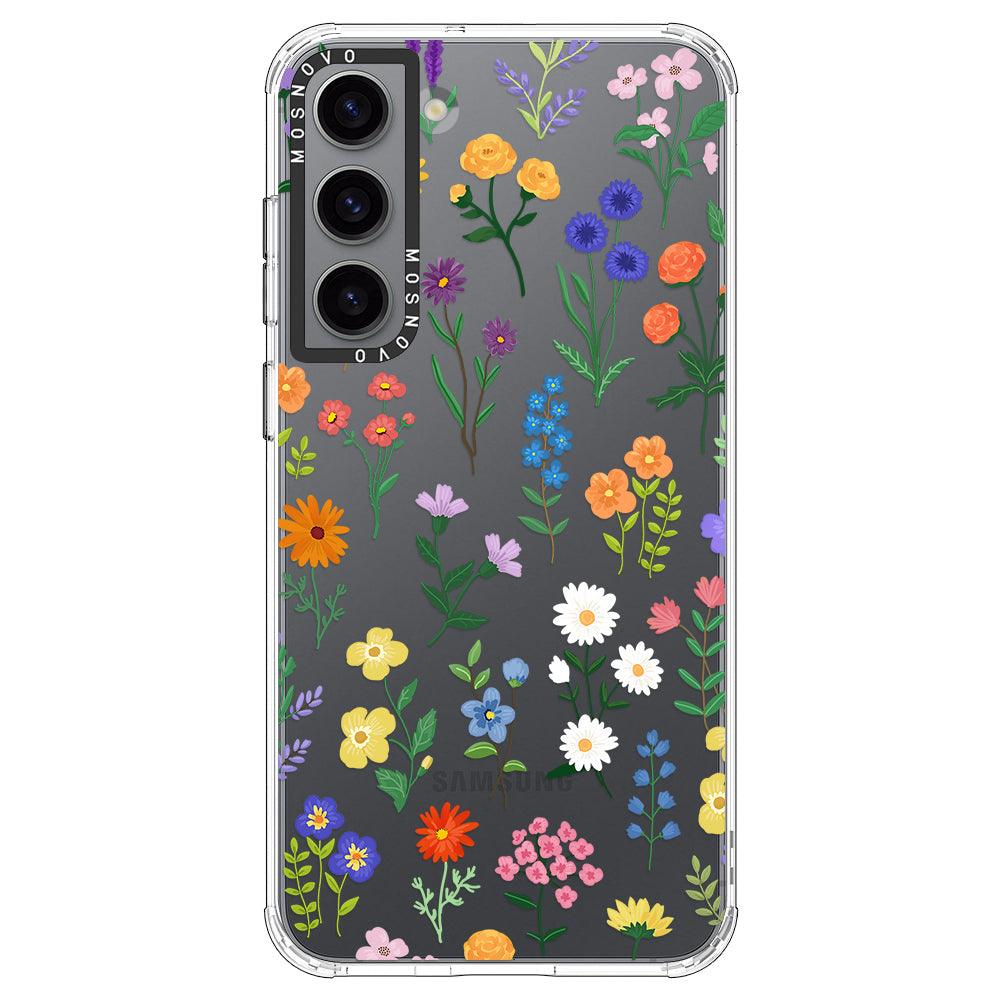 Botanical Floral Phone Case - Samsung Galaxy S23 Case - MOSNOVO