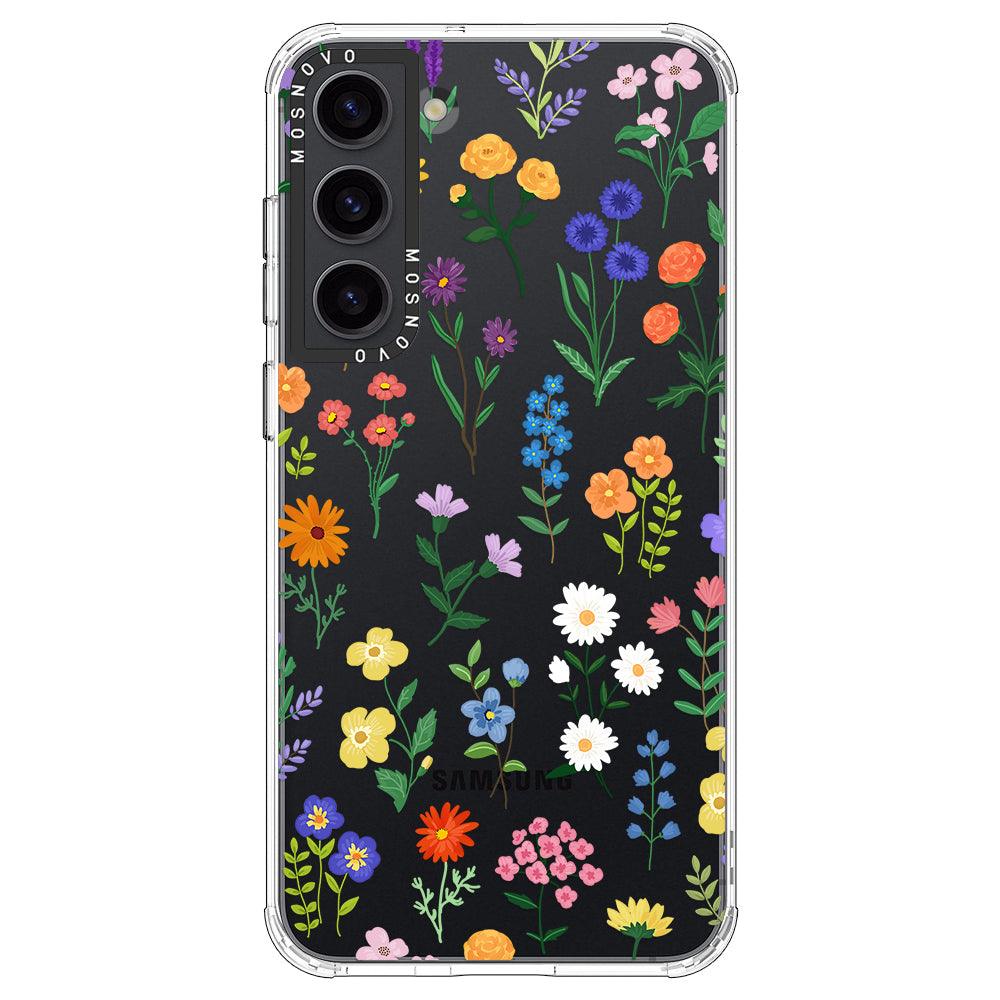 Botanical Floral Phone Case - Samsung Galaxy S23 Case - MOSNOVO