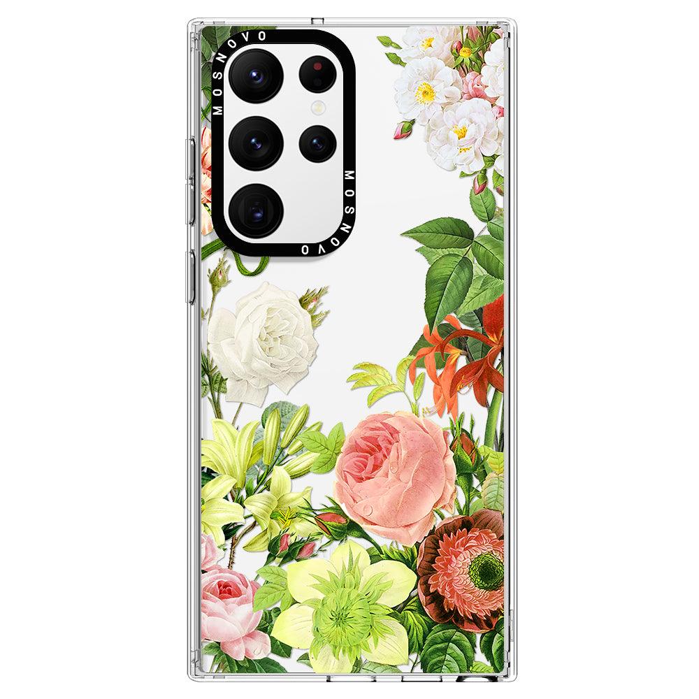 Botanical Garden Phone Case - Samsung Galaxy S22 Ultra Case - MOSNOVO