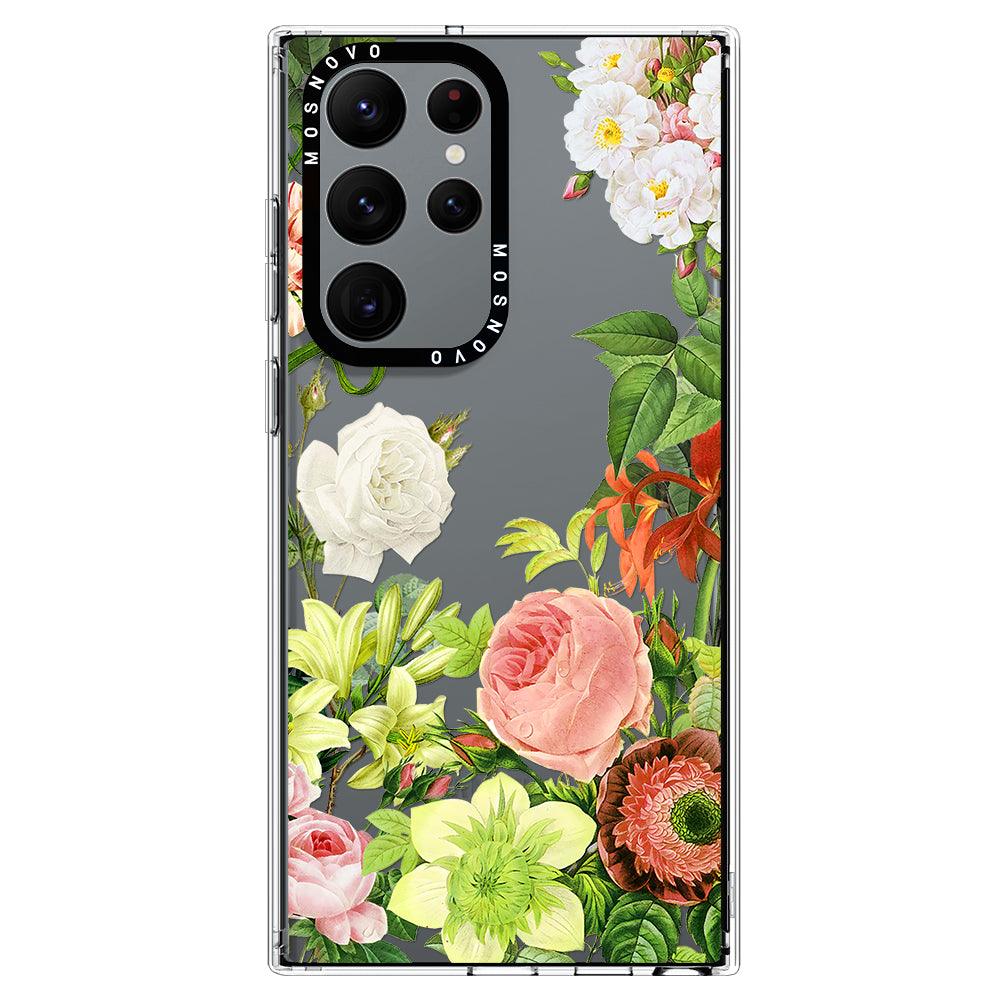 Botanical Garden Phone Case - Samsung Galaxy S22 Ultra Case - MOSNOVO