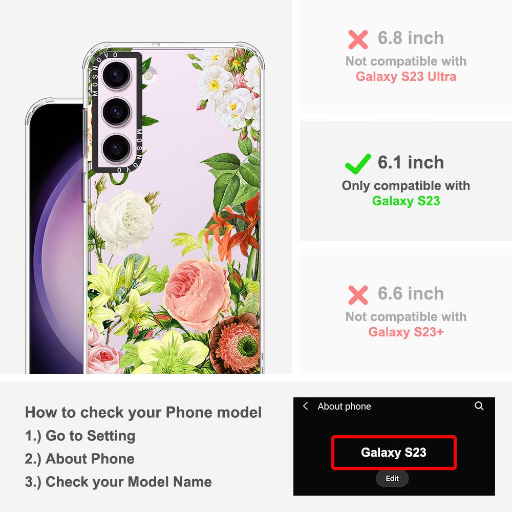 Botanical Garden Phone Case - Samsung Galaxy S23 Case - MOSNOVO