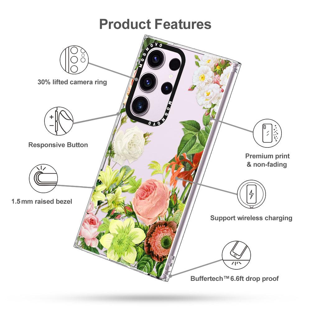 Botanical Garden Phone Case - Samsung Galaxy S23 Ultra Case - MOSNOVO