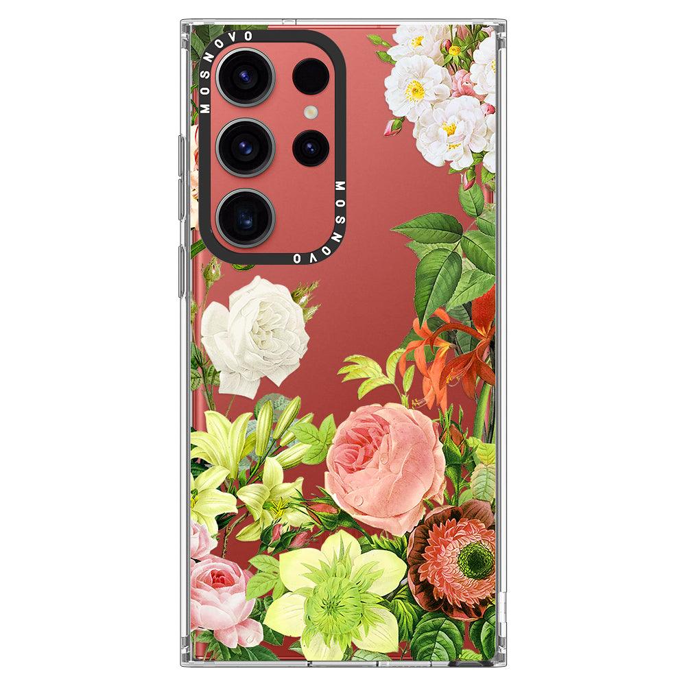 Botanical Garden Phone Case - Samsung Galaxy S23 Ultra Case - MOSNOVO