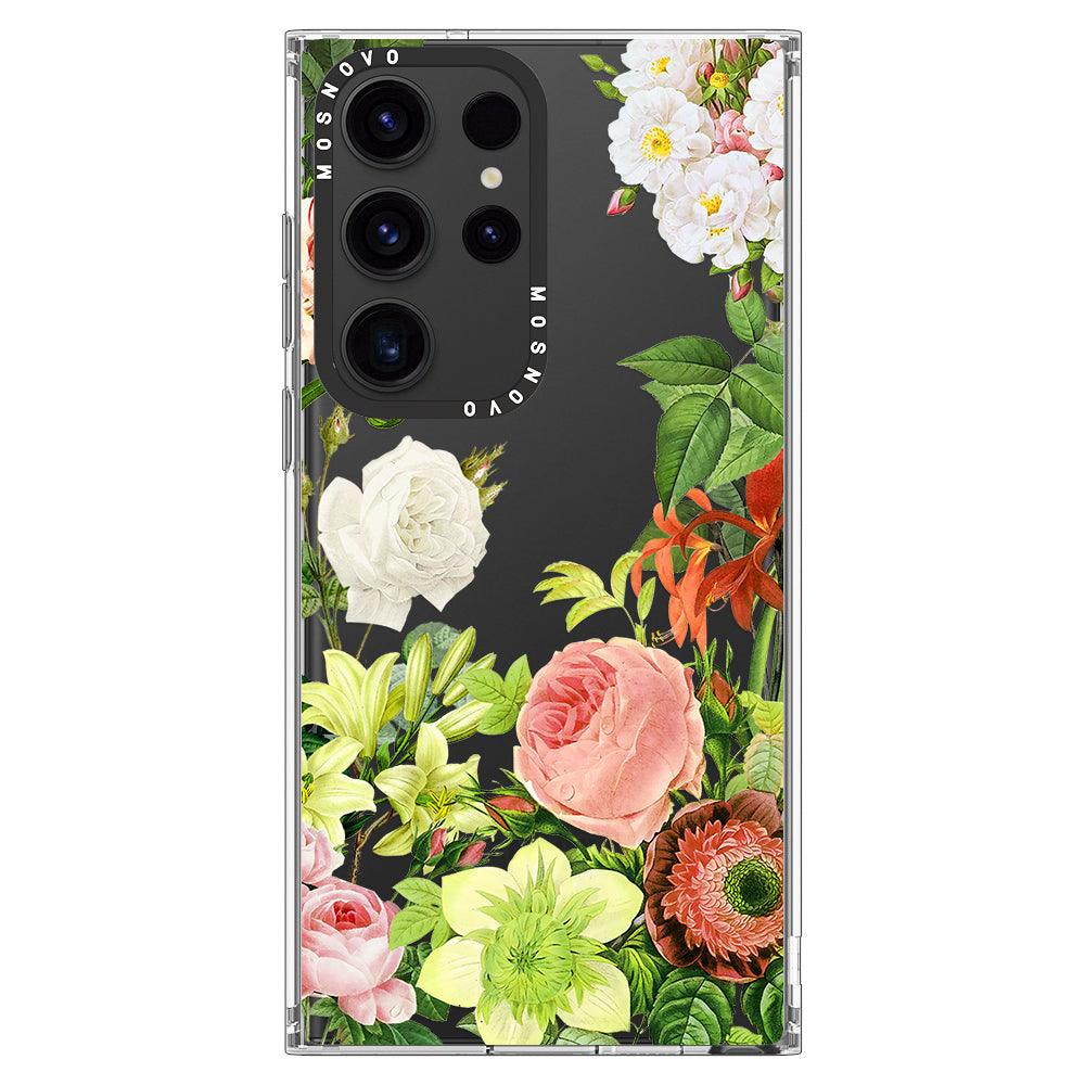 Botanical Garden Phone Case - Samsung Galaxy S23 Ultra Case - MOSNOVO