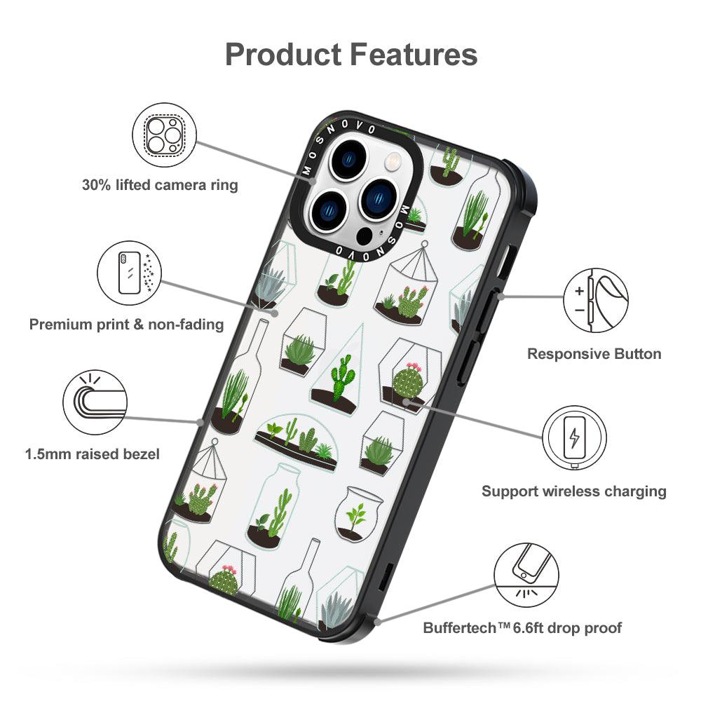 Cactus Plant Phone Case - iPhone 13 Pro Case - MOSNOVO