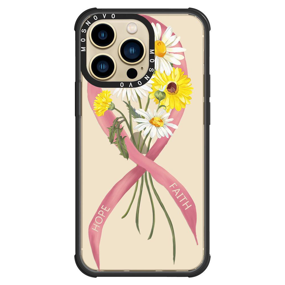 Breast Awareness Phone Case - iPhone 13 Pro Case - MOSNOVO