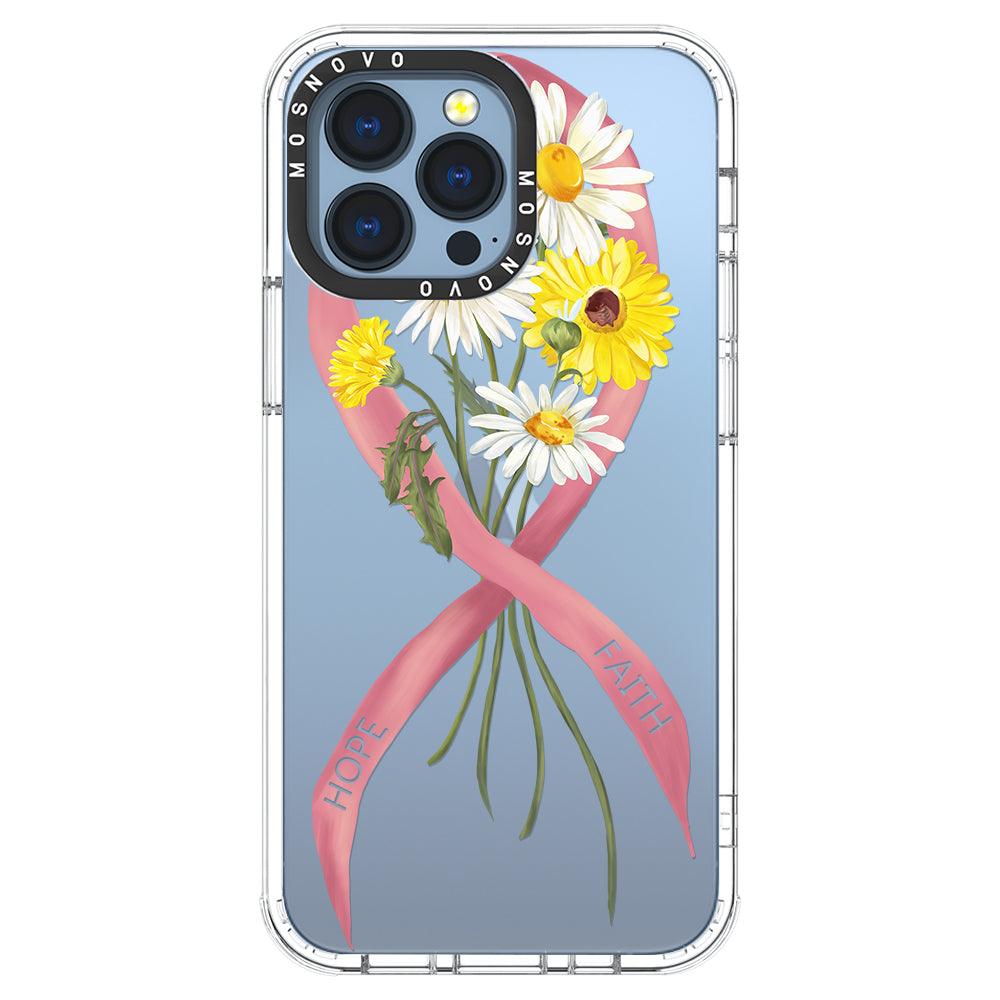 Breast Awareness Phone Case - iPhone 13 Pro Case - MOSNOVO