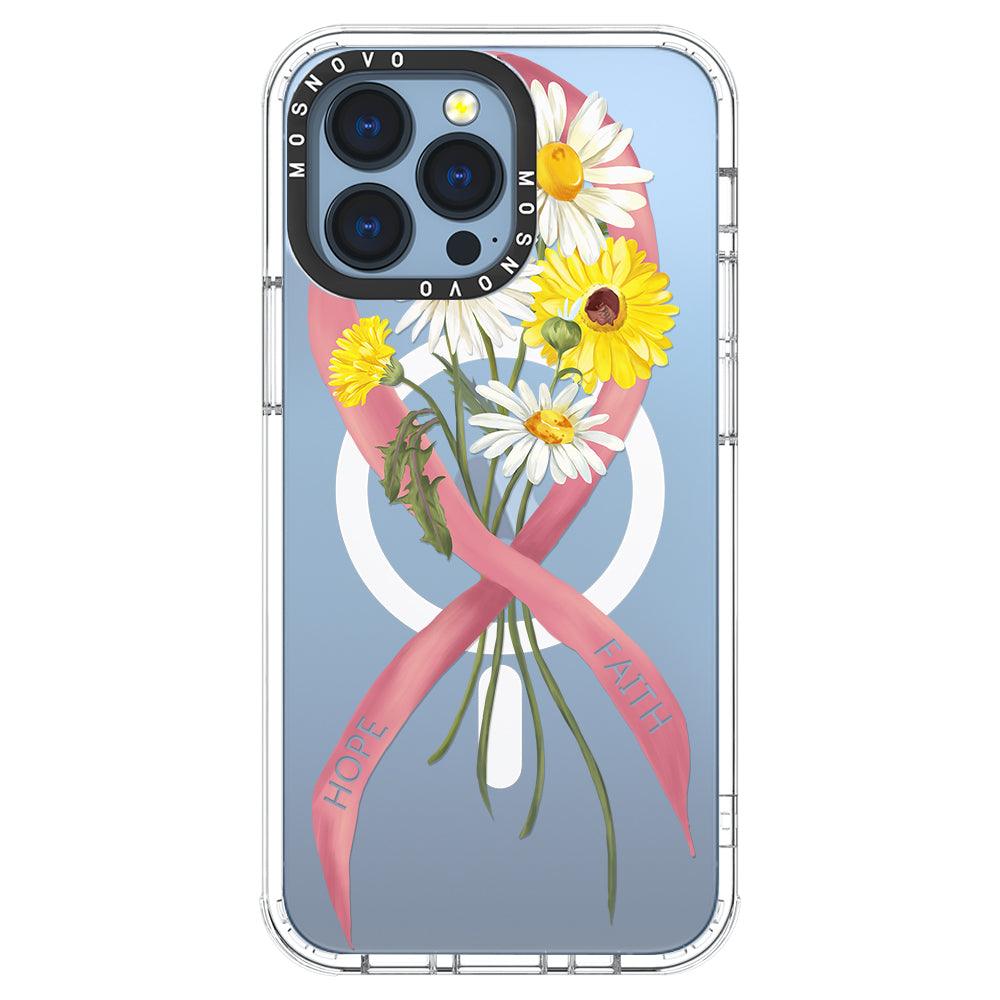 Breast Awareness Phone Case - iPhone 13 Pro Case - MOSNOVO