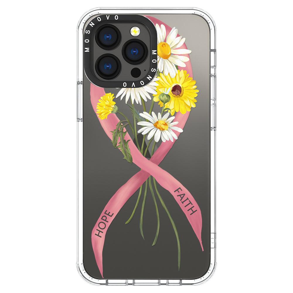 Breast Awareness Phone Case - iPhone 13 Pro Case - MOSNOVO