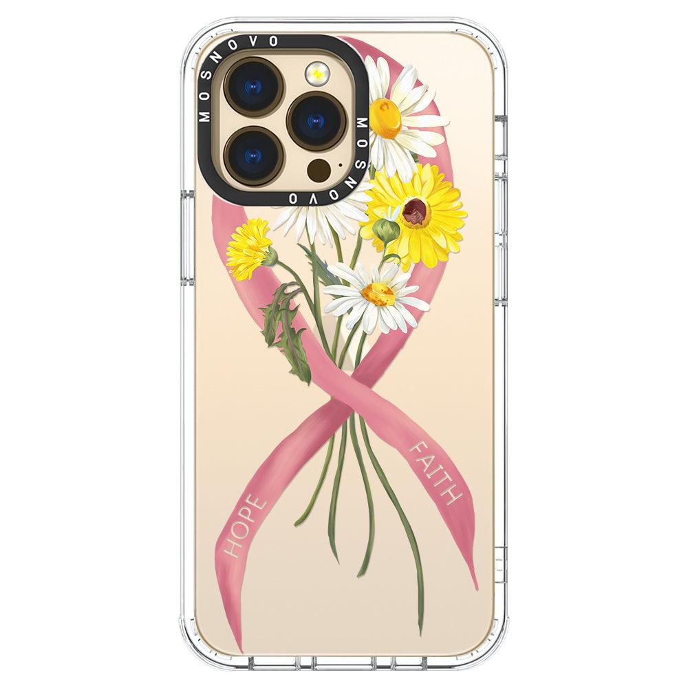 Breast Awareness Phone Case - iPhone 13 Pro Case - MOSNOVO