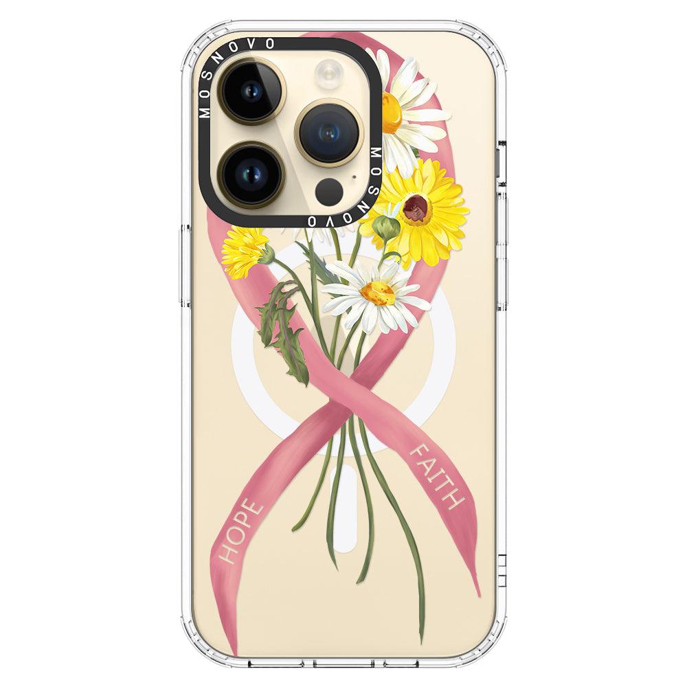Breast Awareness Phone Case - iPhone 14 Pro Case - MOSNOVO