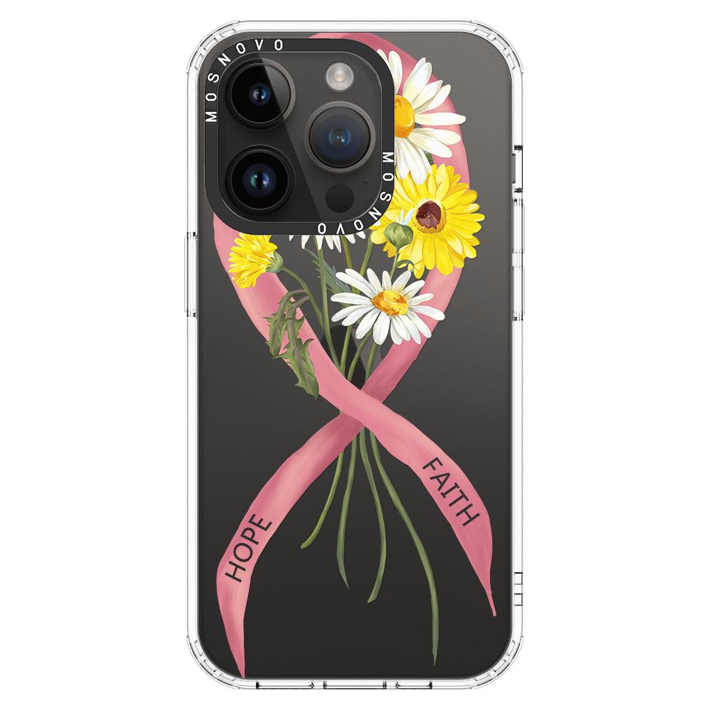 Breast Awareness Phone Case - iPhone 14 Pro Case - MOSNOVO