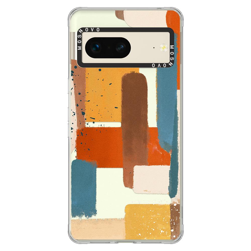 Brush Art Phone Case - Google Pixel 7 Case - MOSNOVO