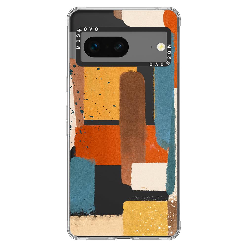 Brush Art Phone Case - Google Pixel 7 Case - MOSNOVO