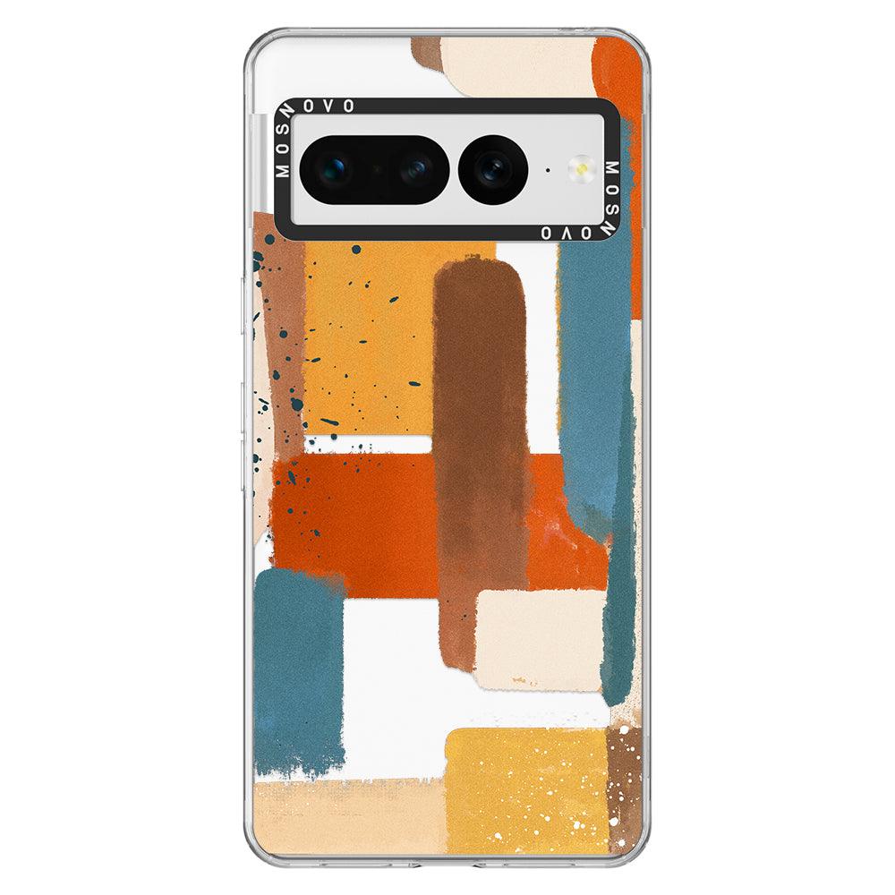 Brush Art Phone Case - Google Pixel 7 Pro Case - MOSNOVO