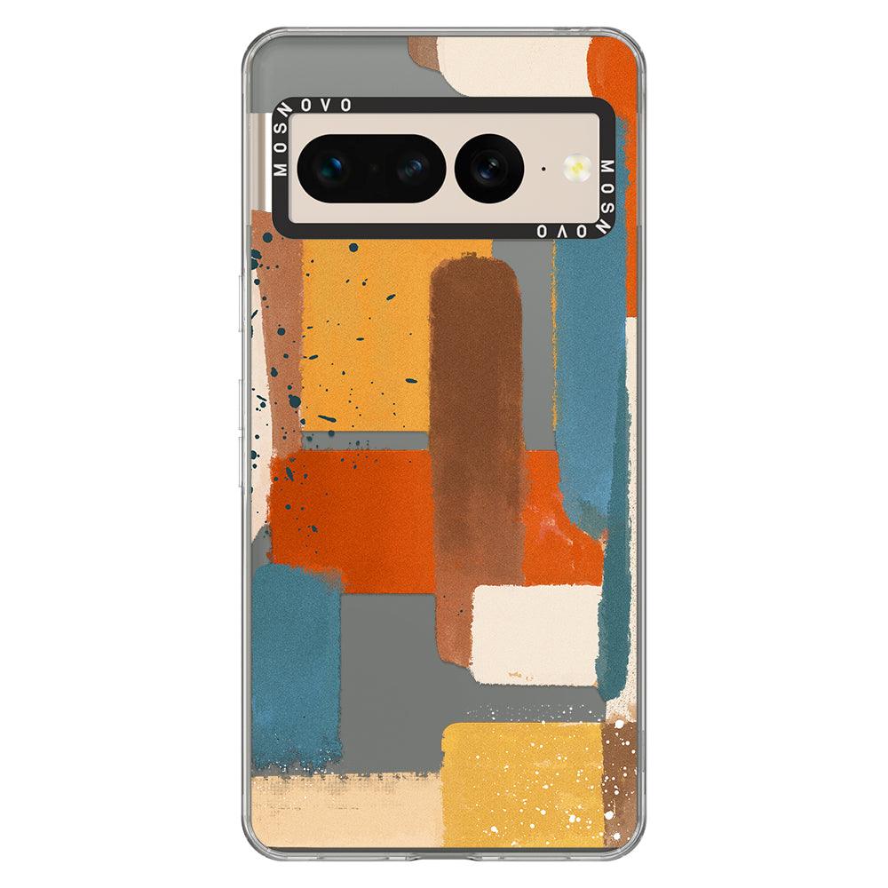 Brush Art Phone Case - Google Pixel 7 Pro Case - MOSNOVO