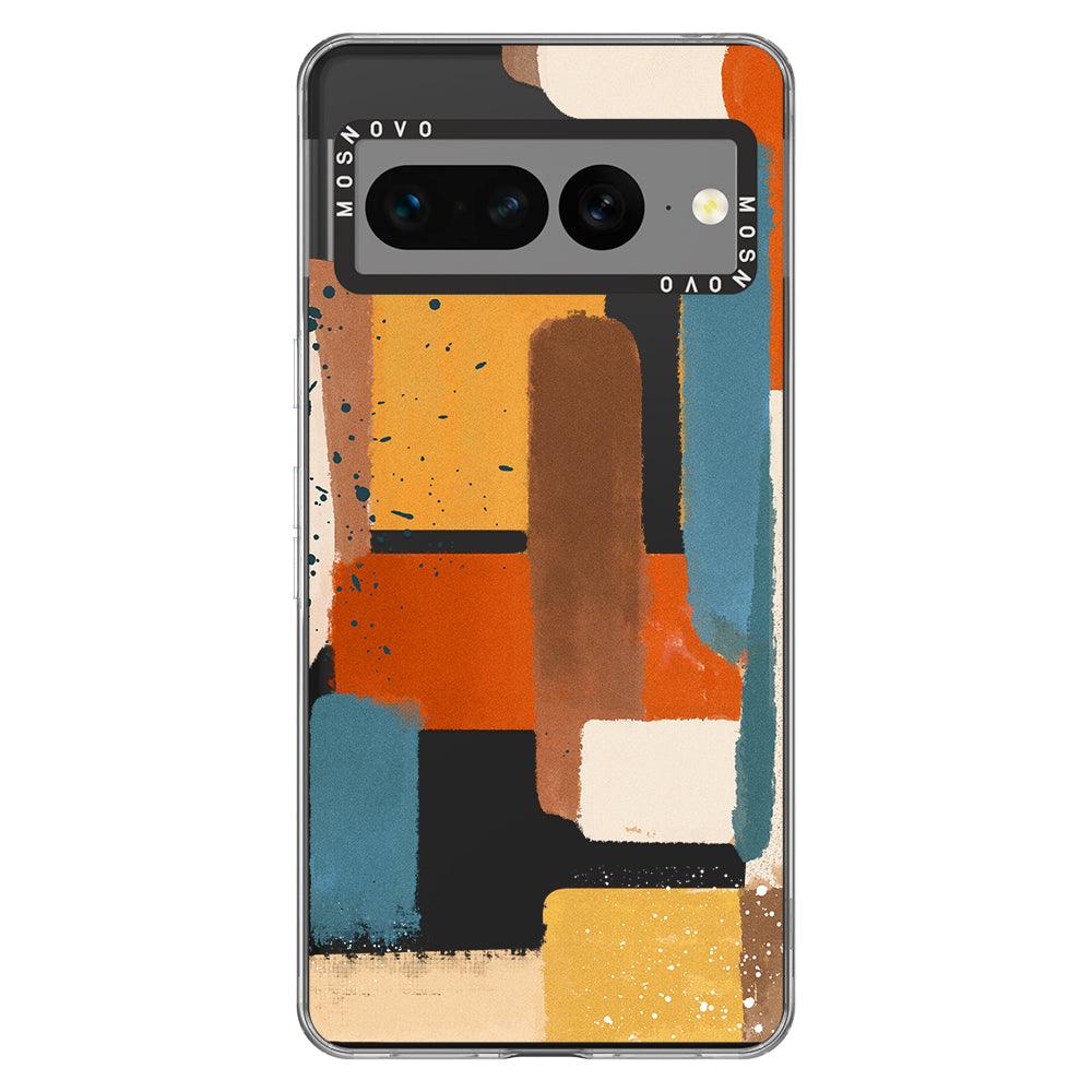 Brush Art Phone Case - Google Pixel 7 Pro Case - MOSNOVO