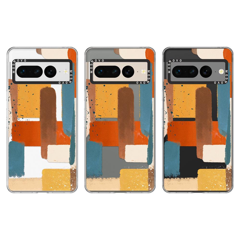 Brush Art Phone Case - Google Pixel 7 Pro Case - MOSNOVO