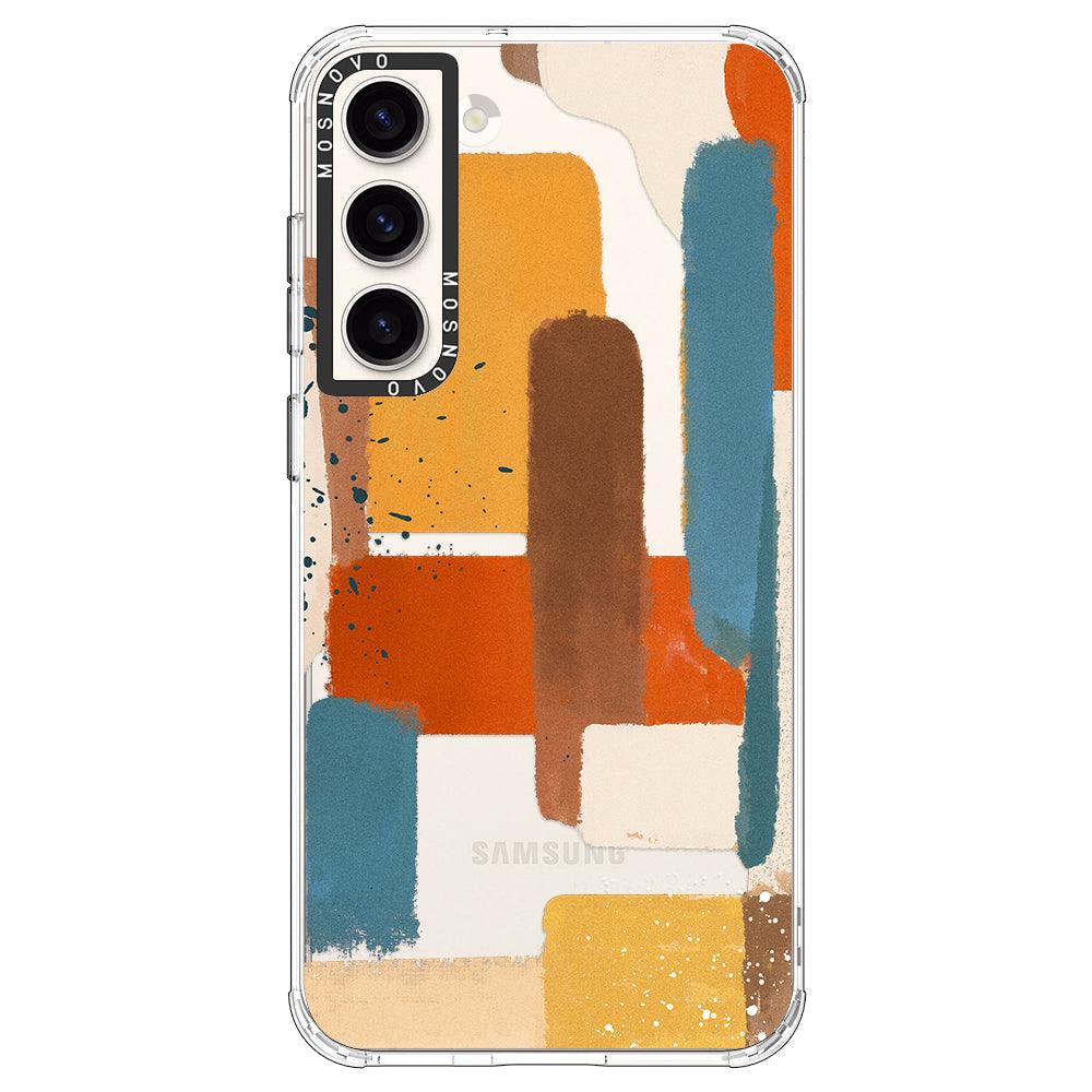 Brush Art Phone Case - Samsung Galaxy S23 Case - MOSNOVO