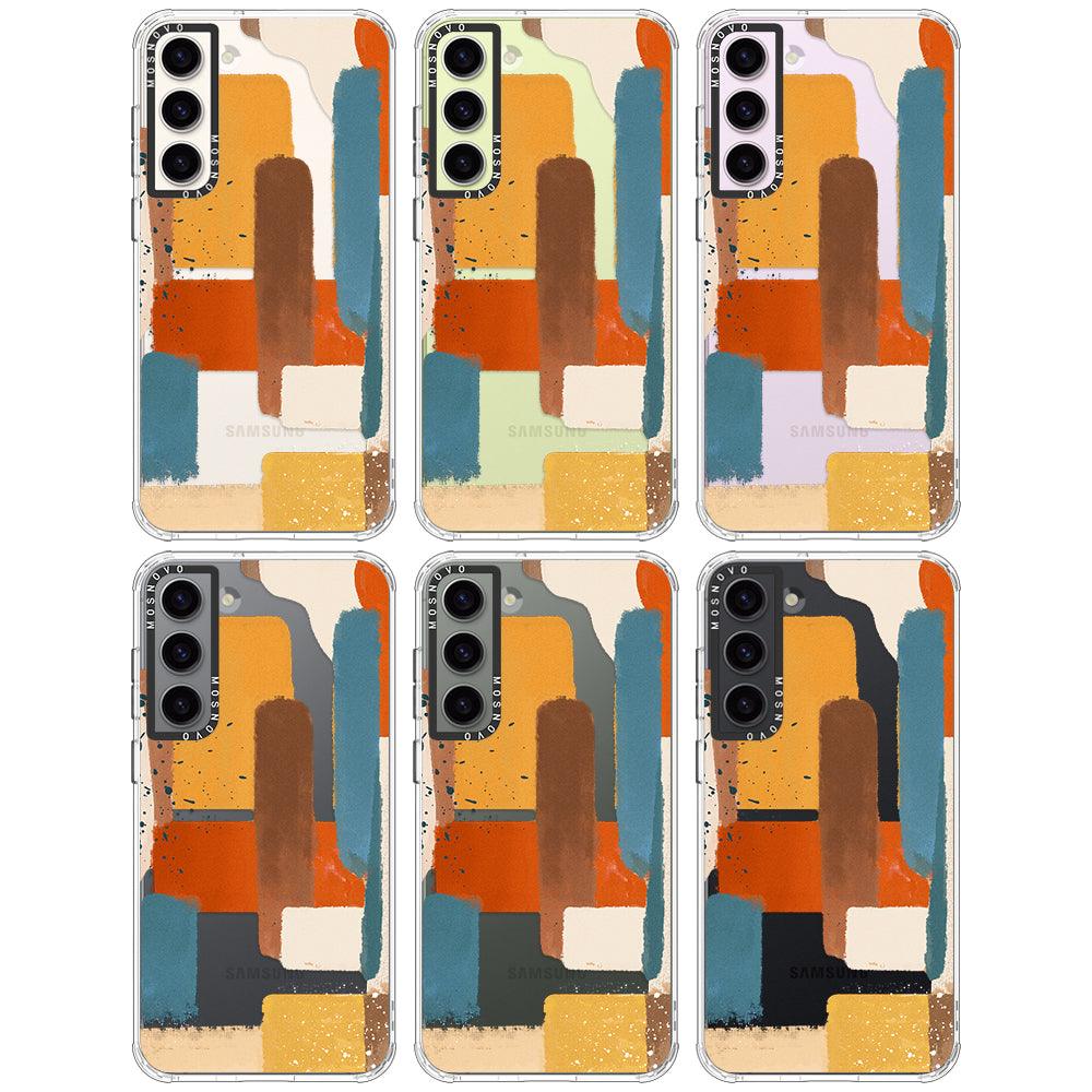 Brush Art Phone Case - Samsung Galaxy S23 Case - MOSNOVO