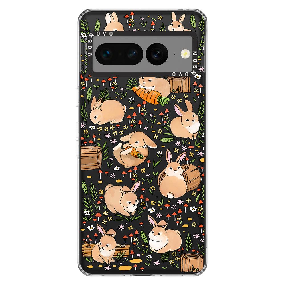 Bunny Garden Phone Case - Google Pixel 7 Pro Case - MOSNOVO