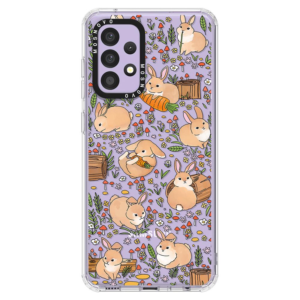 Bunny Garden Phone Case - Samsung Galaxy A52 & A52s Case - MOSNOVO