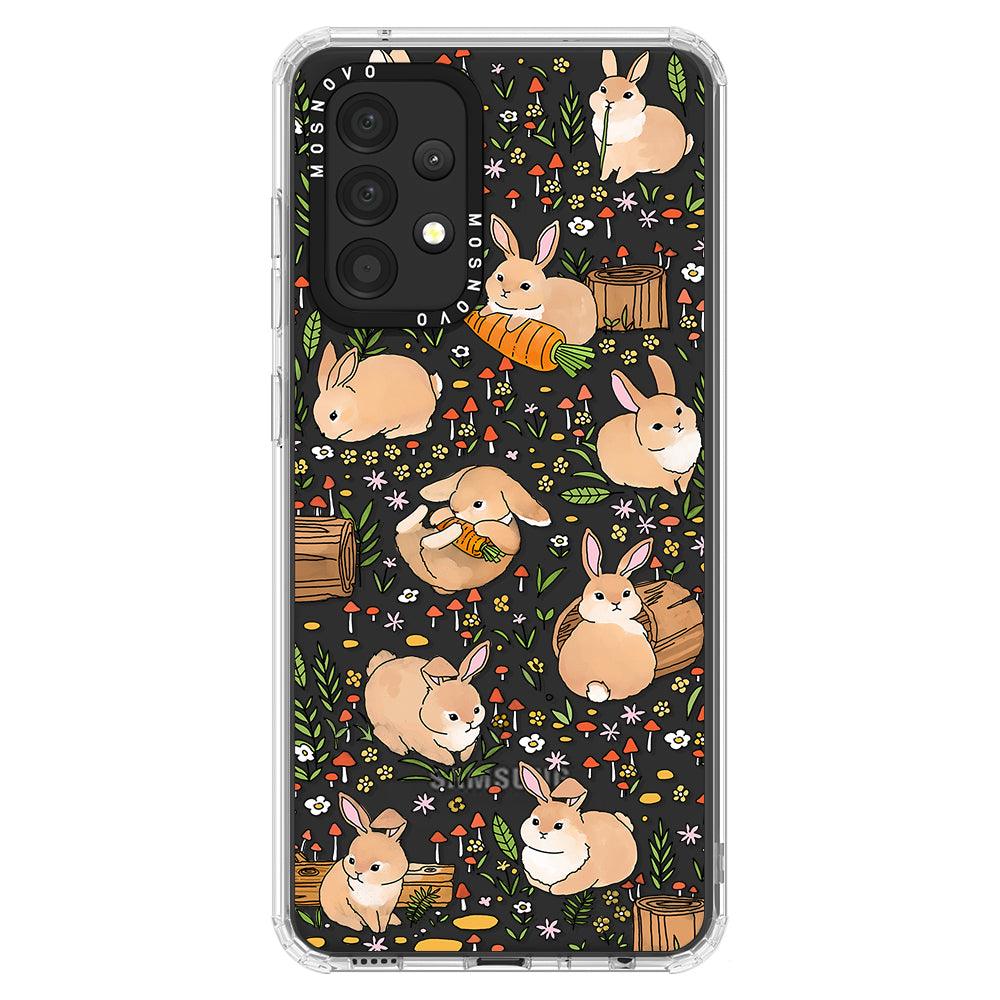 Bunny Garden Phone Case - Samsung Galaxy A52 & A52s Case - MOSNOVO