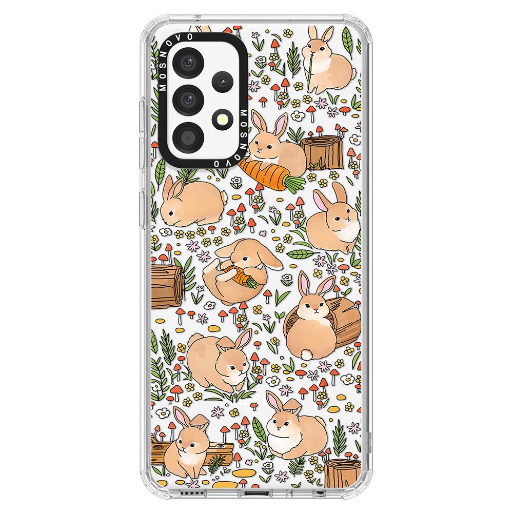 Bunny Garden Phone Case - Samsung Galaxy A52 & A52s Case - MOSNOVO