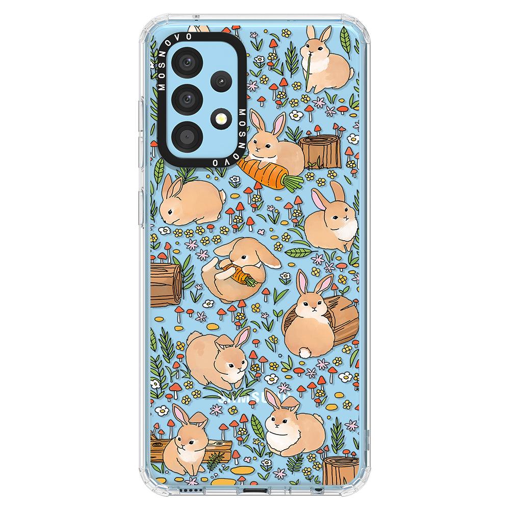 Bunny Garden Phone Case - Samsung Galaxy A52 & A52s Case - MOSNOVO