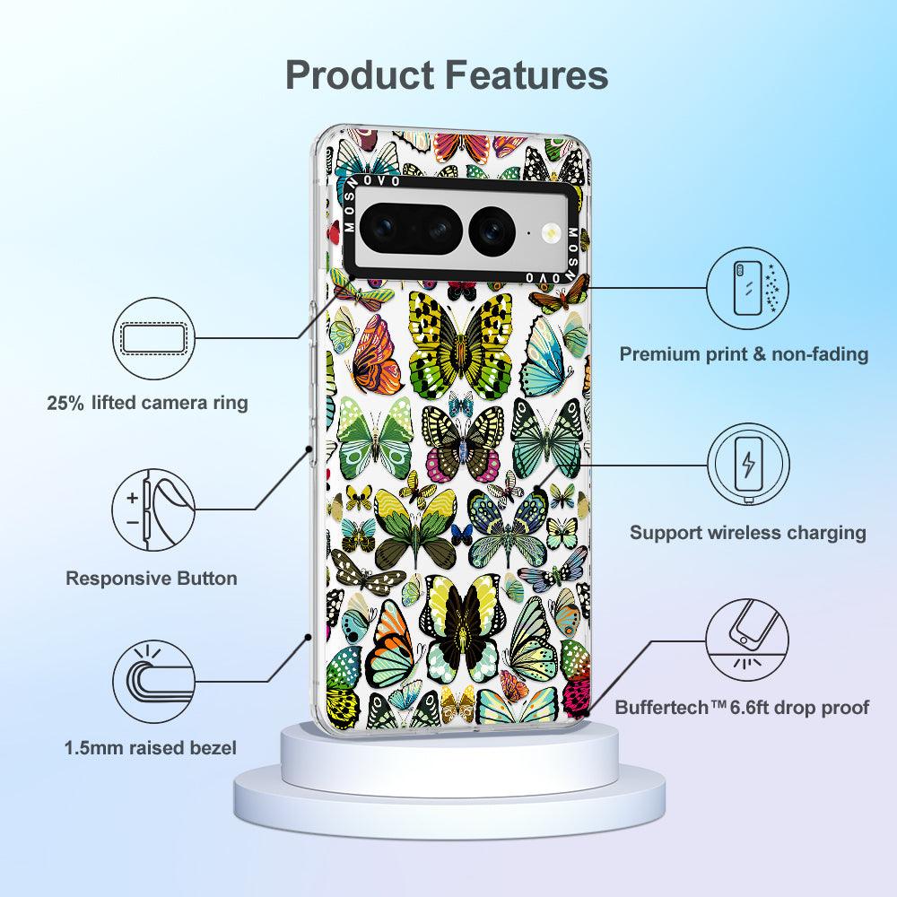 Butterflies Phone Case - Google Pixel 7 Pro Case - MOSNOVO