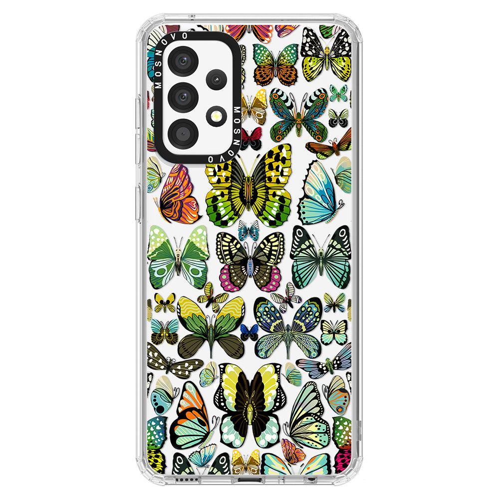 Butterflies Phone Case - Samsung Galaxy A52 & A52s Case - MOSNOVO