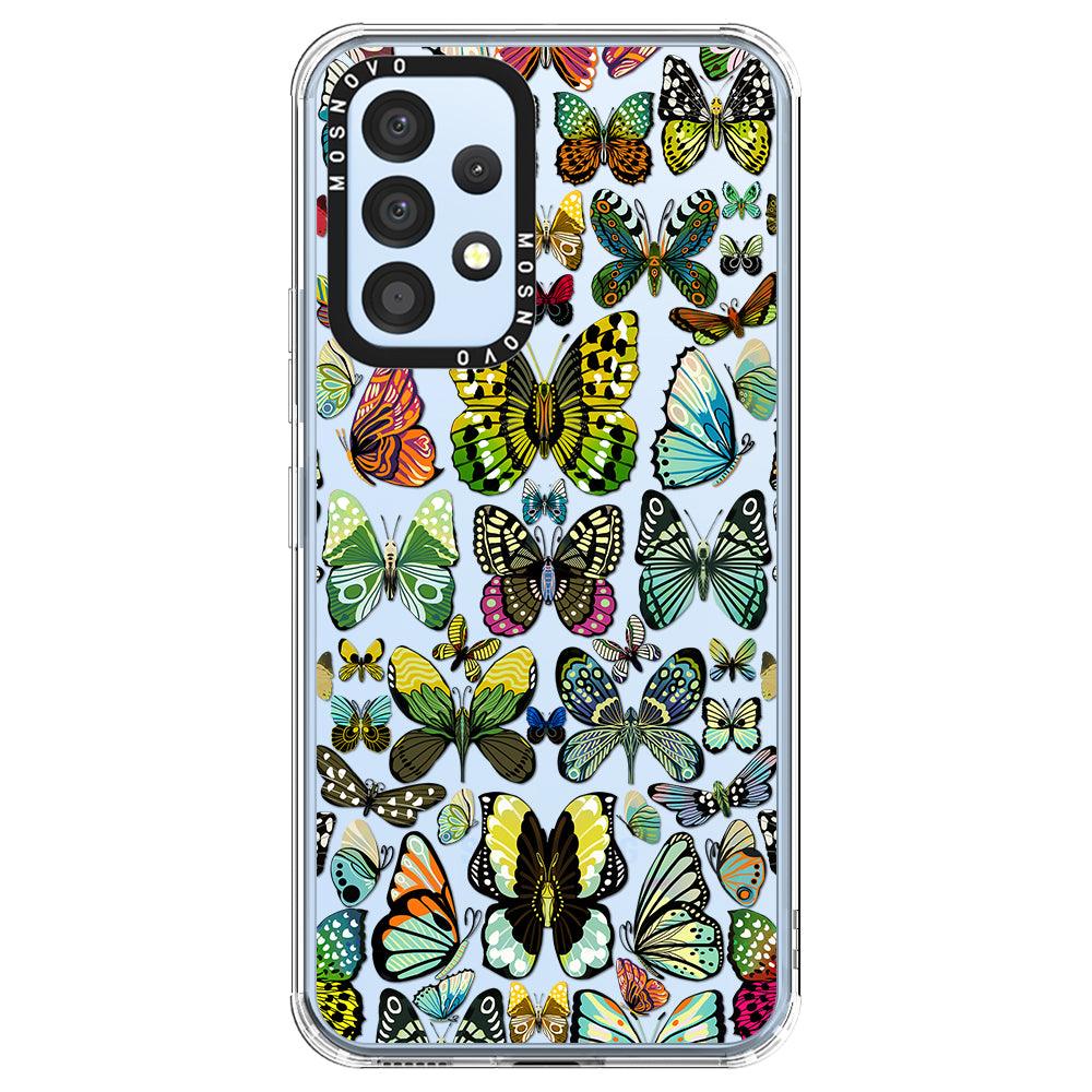 Butterflies Phone Case - Samsung Galaxy A53 Case - MOSNOVO