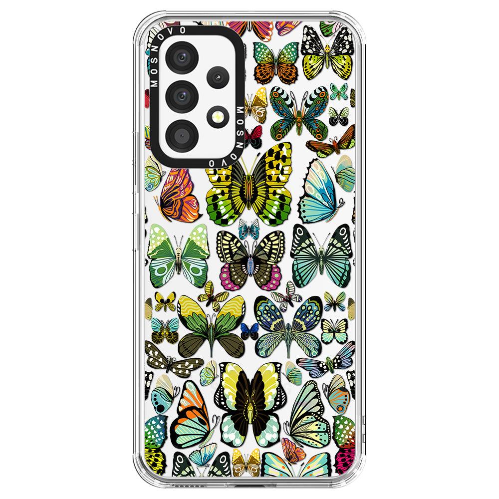 Butterflies Phone Case - Samsung Galaxy A53 Case - MOSNOVO