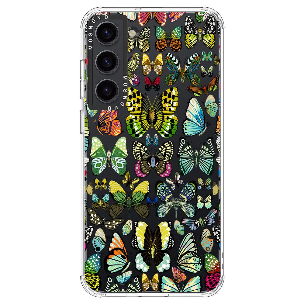 Butterflies Phone Case - Samsung Galaxy S23 Case - MOSNOVO